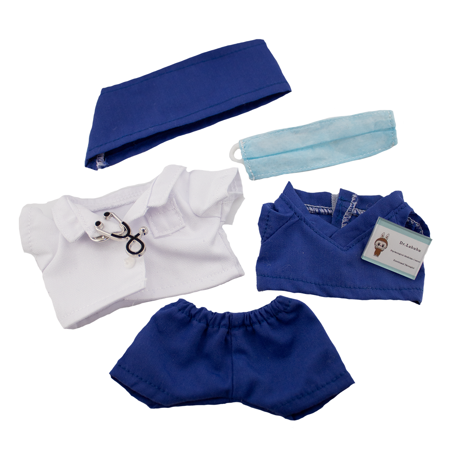 💙 Dr. Labubu – Blue Edition