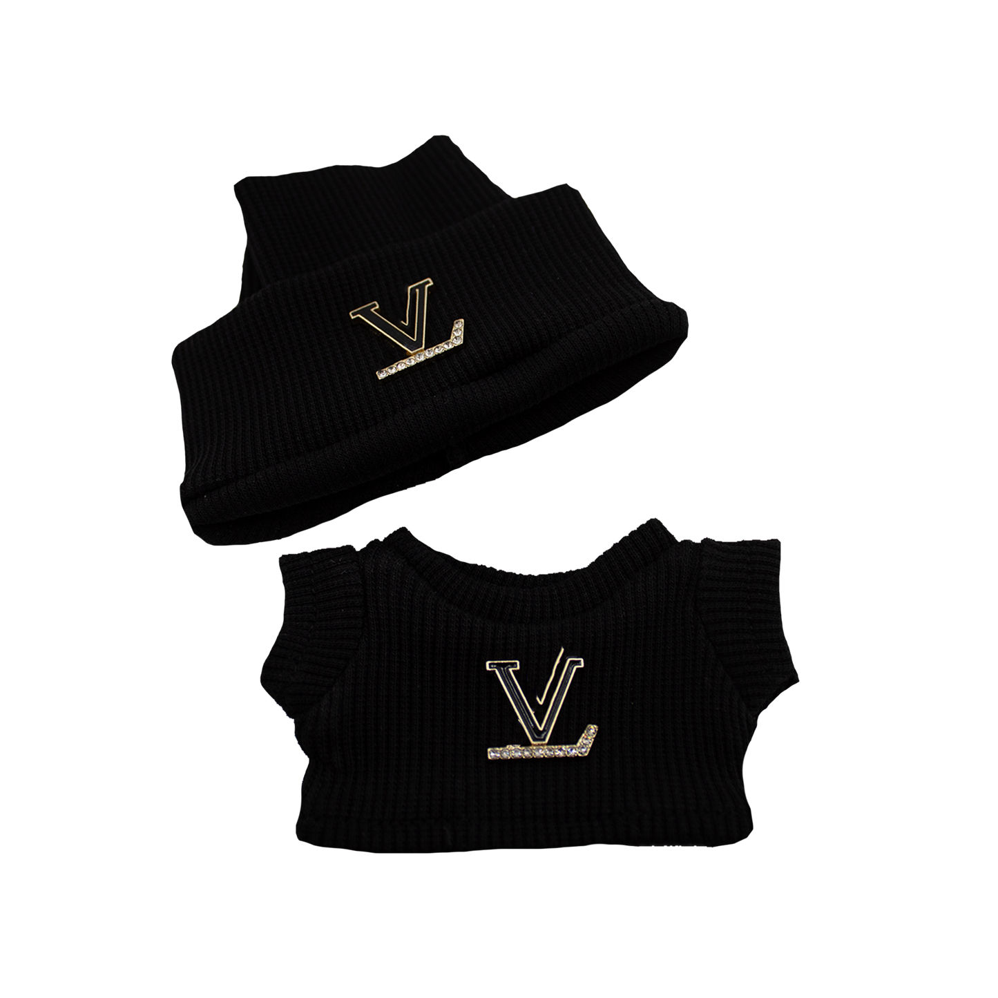 Louie Beanie Set – Black Edition