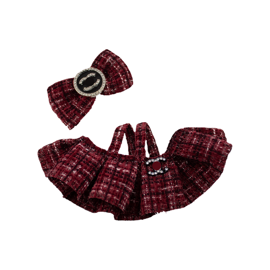 Coco Maroon Dress
