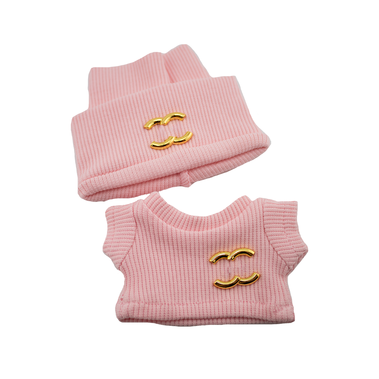 Coco Beanie Set – Pink Edition
