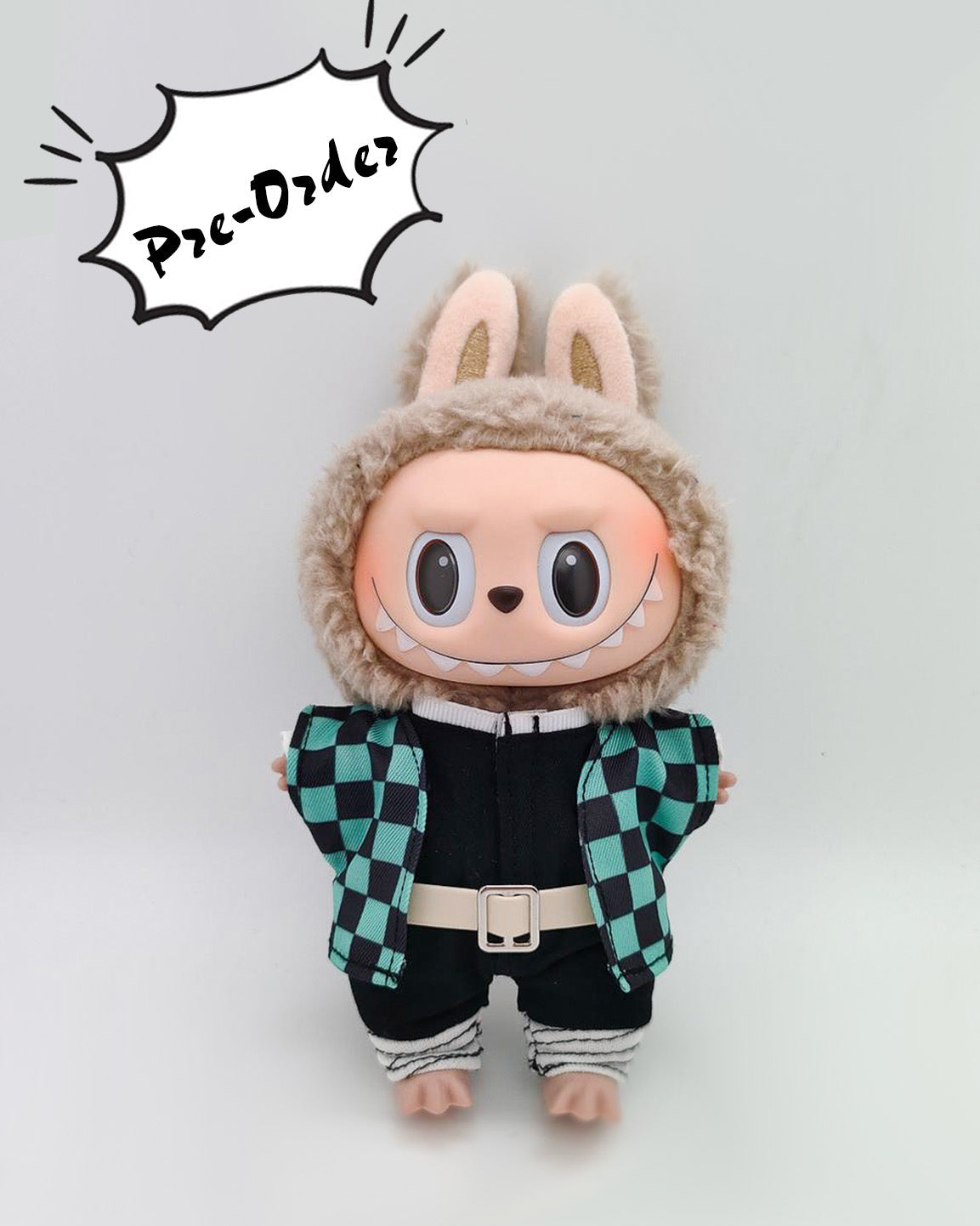 Tanjiro Labubu Cosplay Set – Demon Slayers